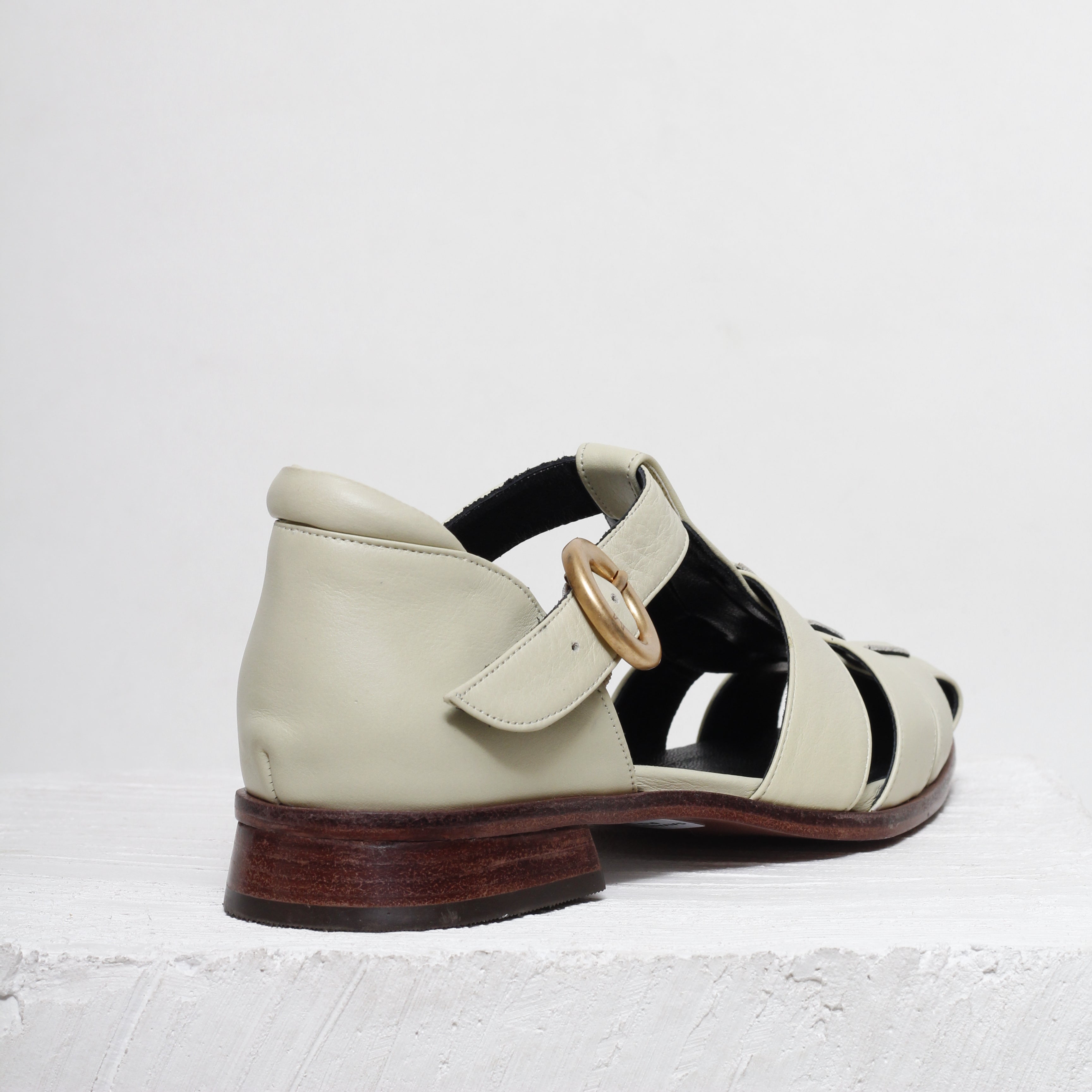 Savana Mint Green Fisherman Sandals