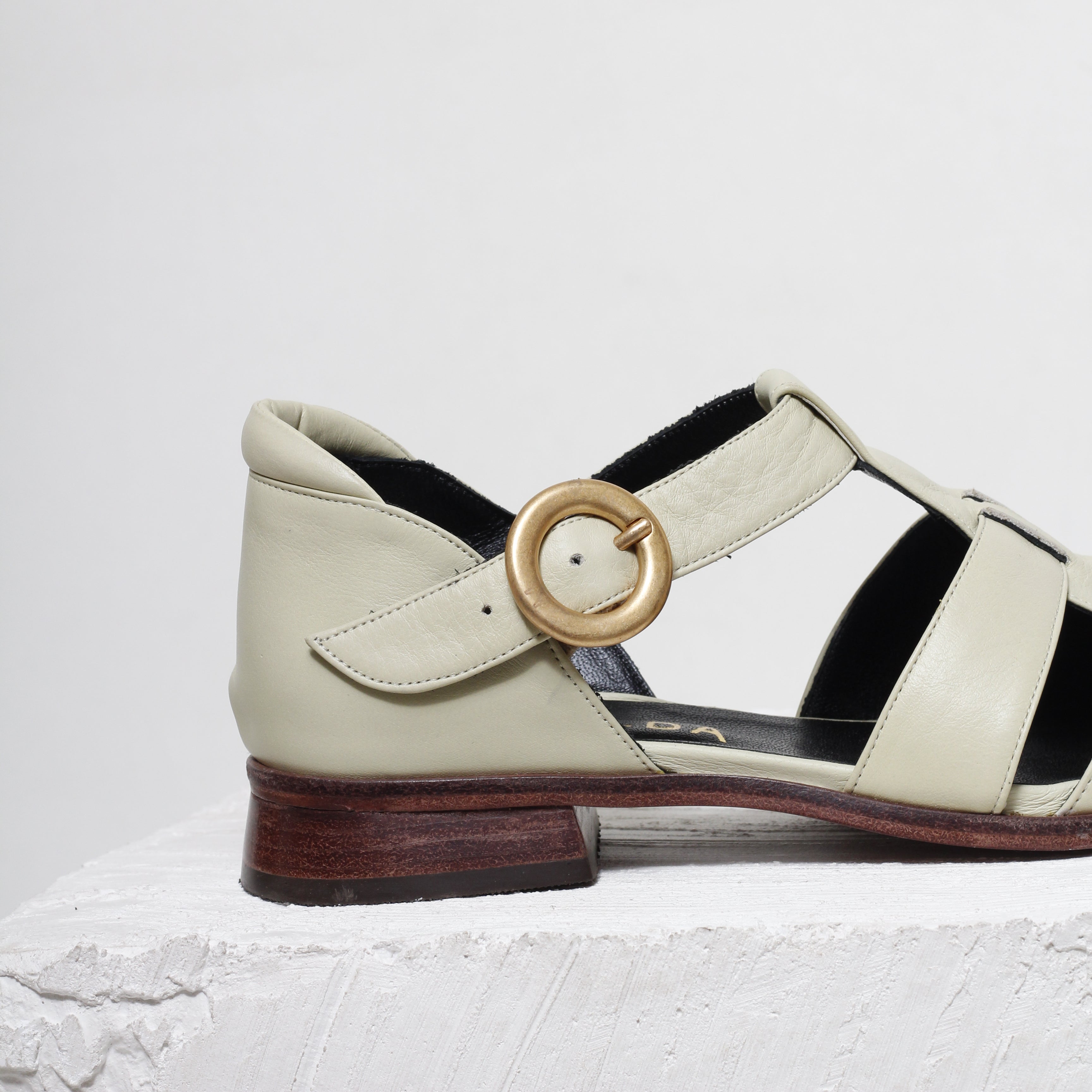 Savana Mint Green Fisherman Sandals