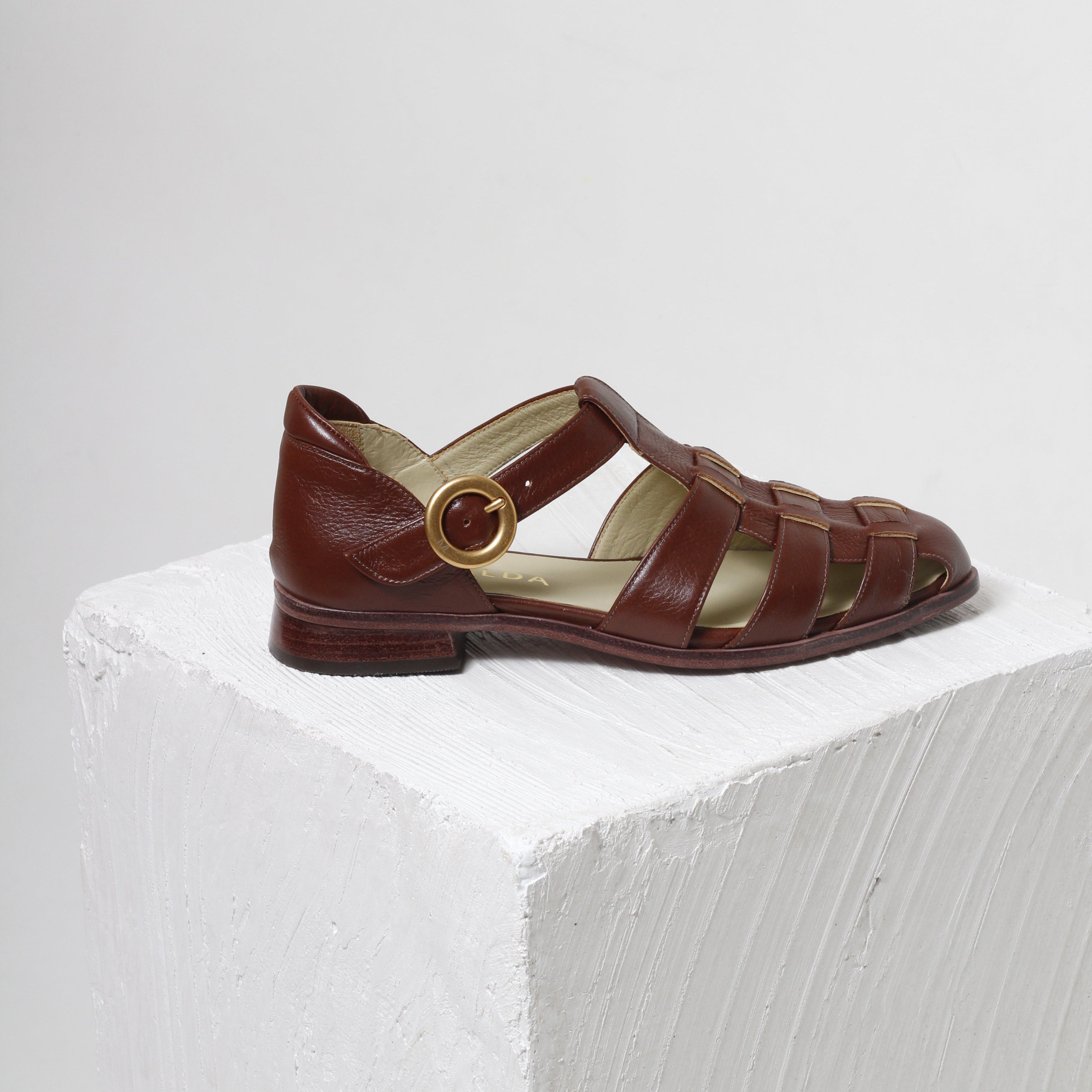 Savana Coffee Brown Fisherman Sandals