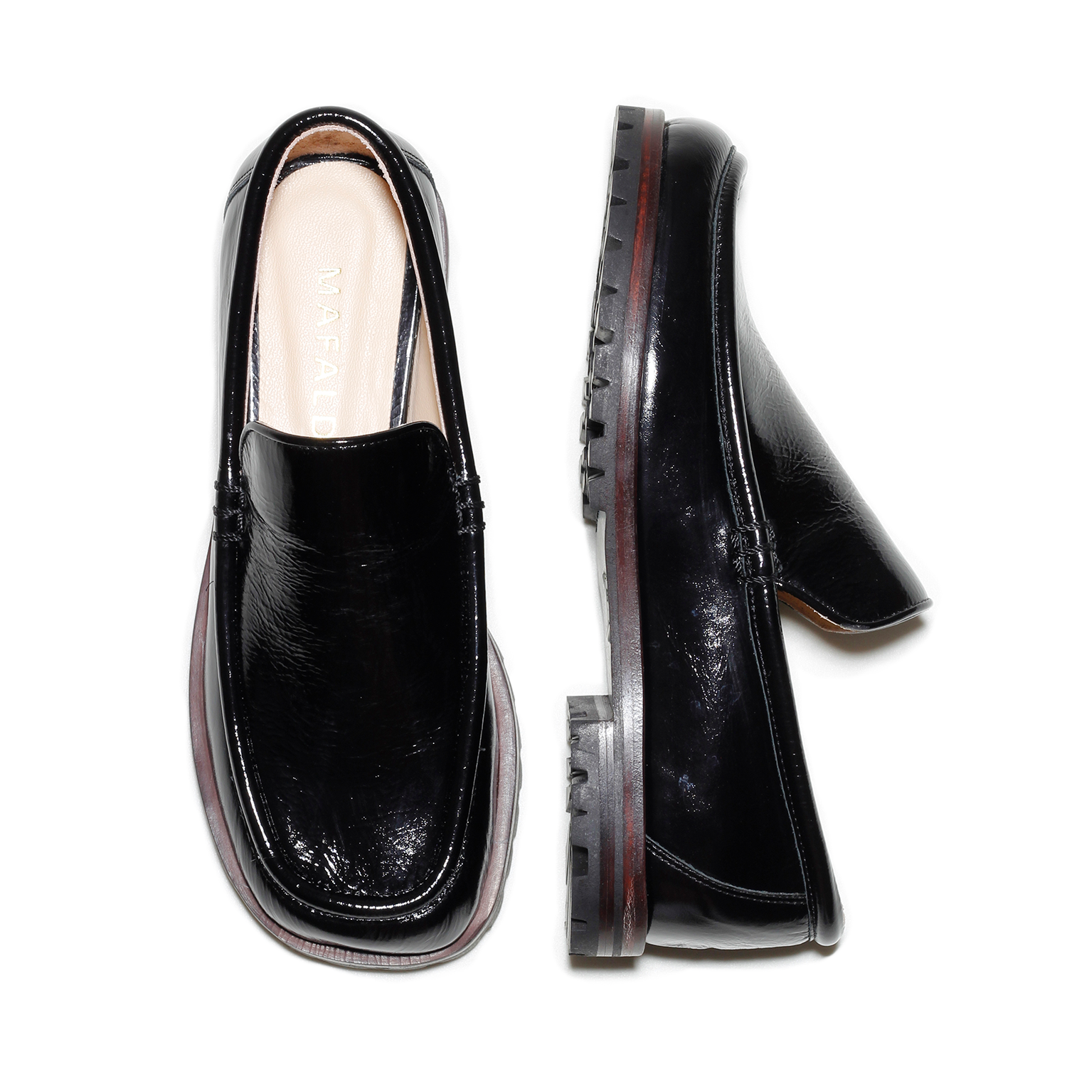Dorothy Black Patent Loafer