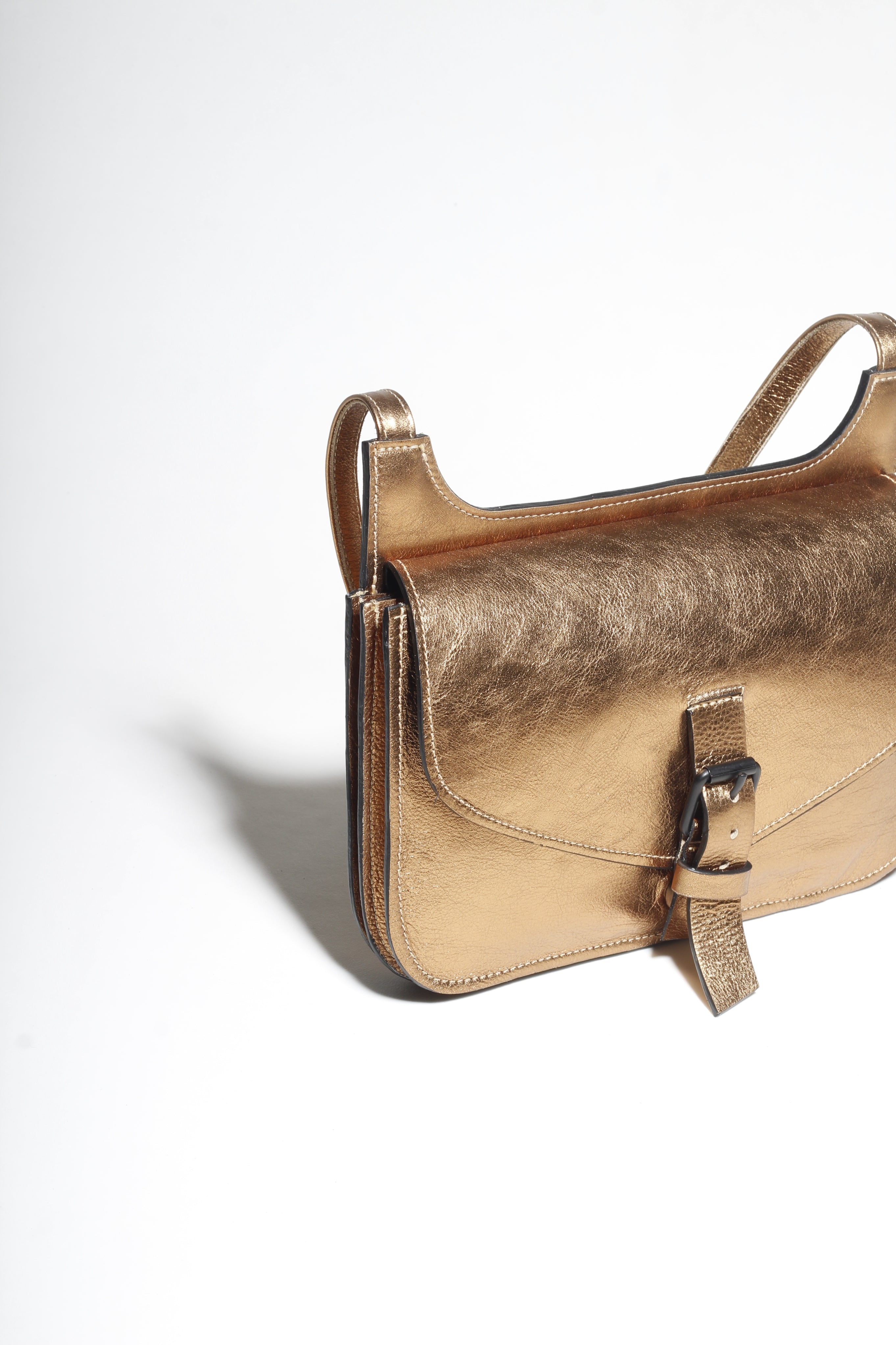 Sabrina Gold Handbag